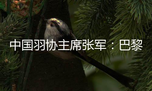 中国羽协主席张军:巴黎奥运会争金夺银更有信心